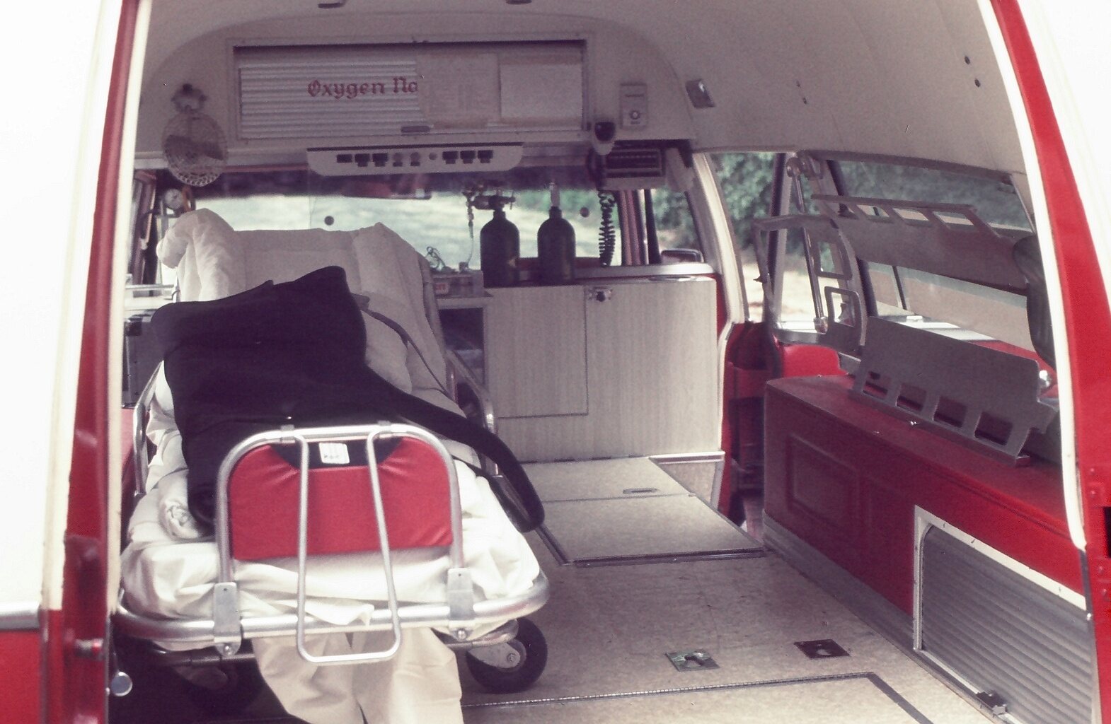 Wvac Hearse inside