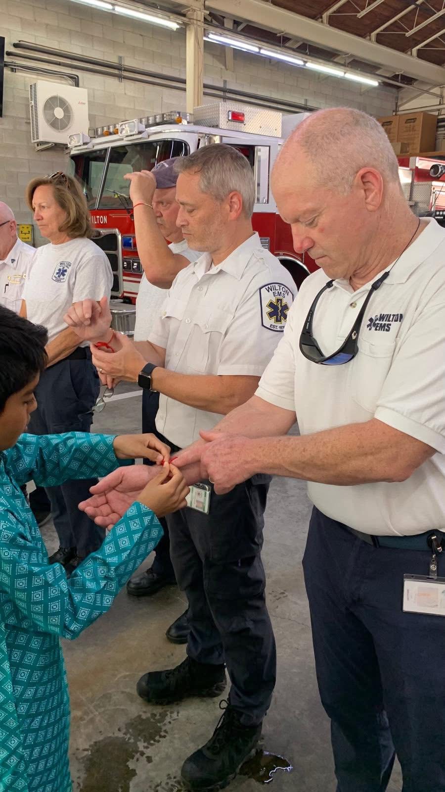 Hindu Community Honors Wilton First Responders gallery image 1