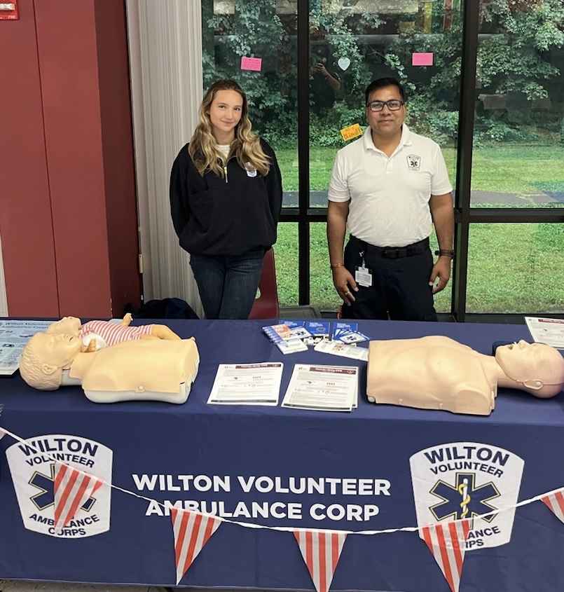 Wilton Volunteer Ambulance Corps (WVAC) Members at Wilton Public Schools Convocation