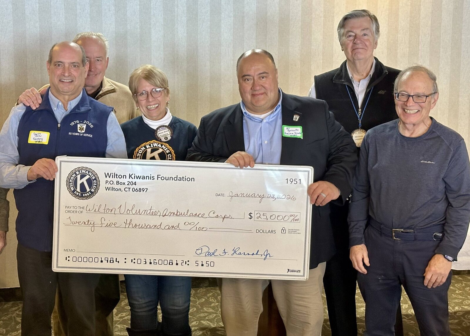 WVAC's Partnership with the Wilton Kiwanis Club: A Community Commitment