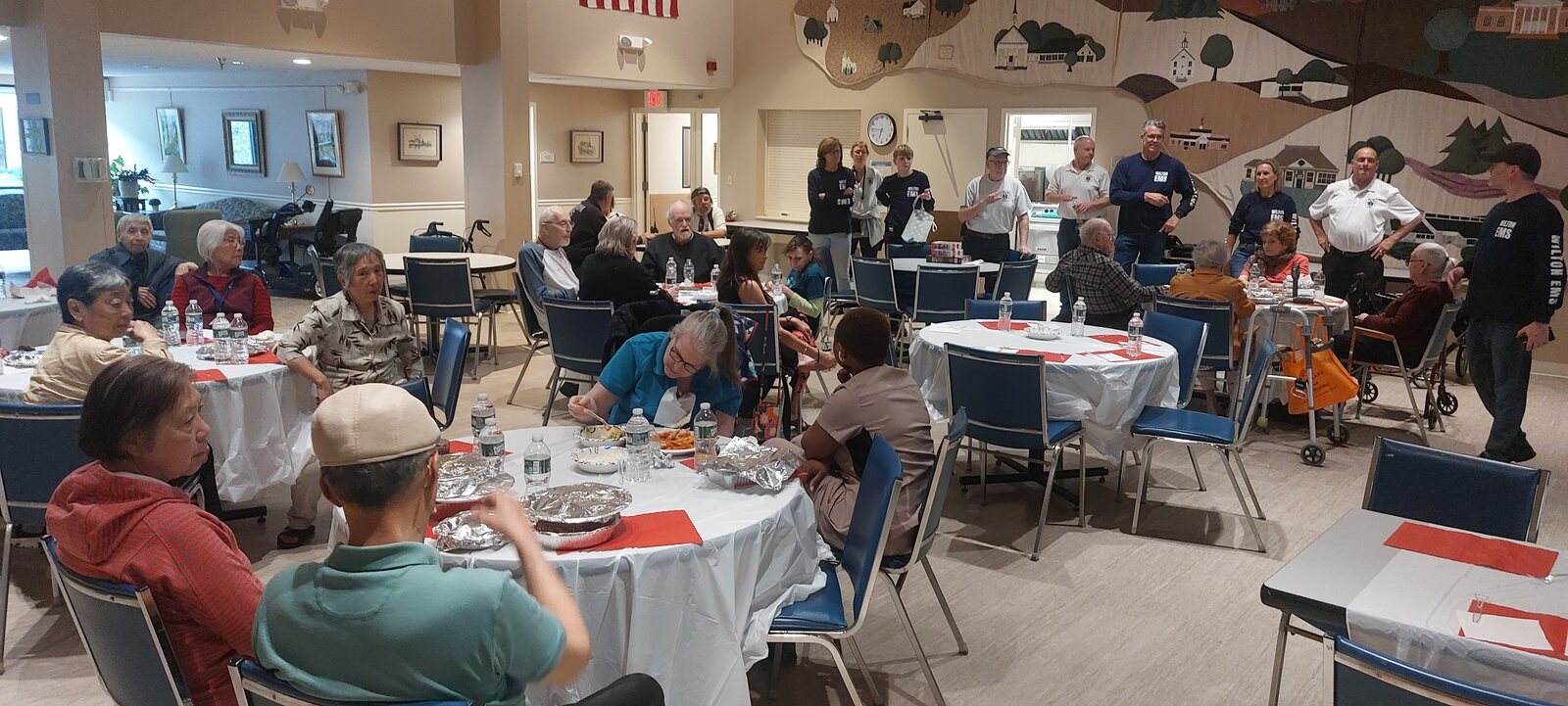 WVAC Hosts Dinner for Residents at Ogden House (100 River Rd) gallery image 3