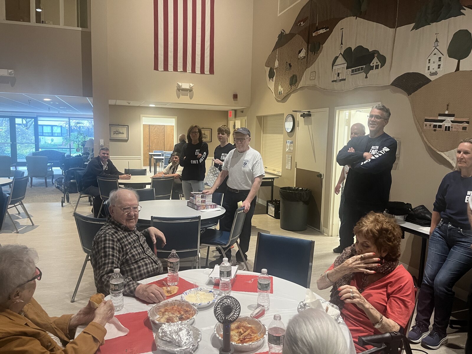 WVAC Hosts Dinner for Residents at Ogden House (100 River Rd)