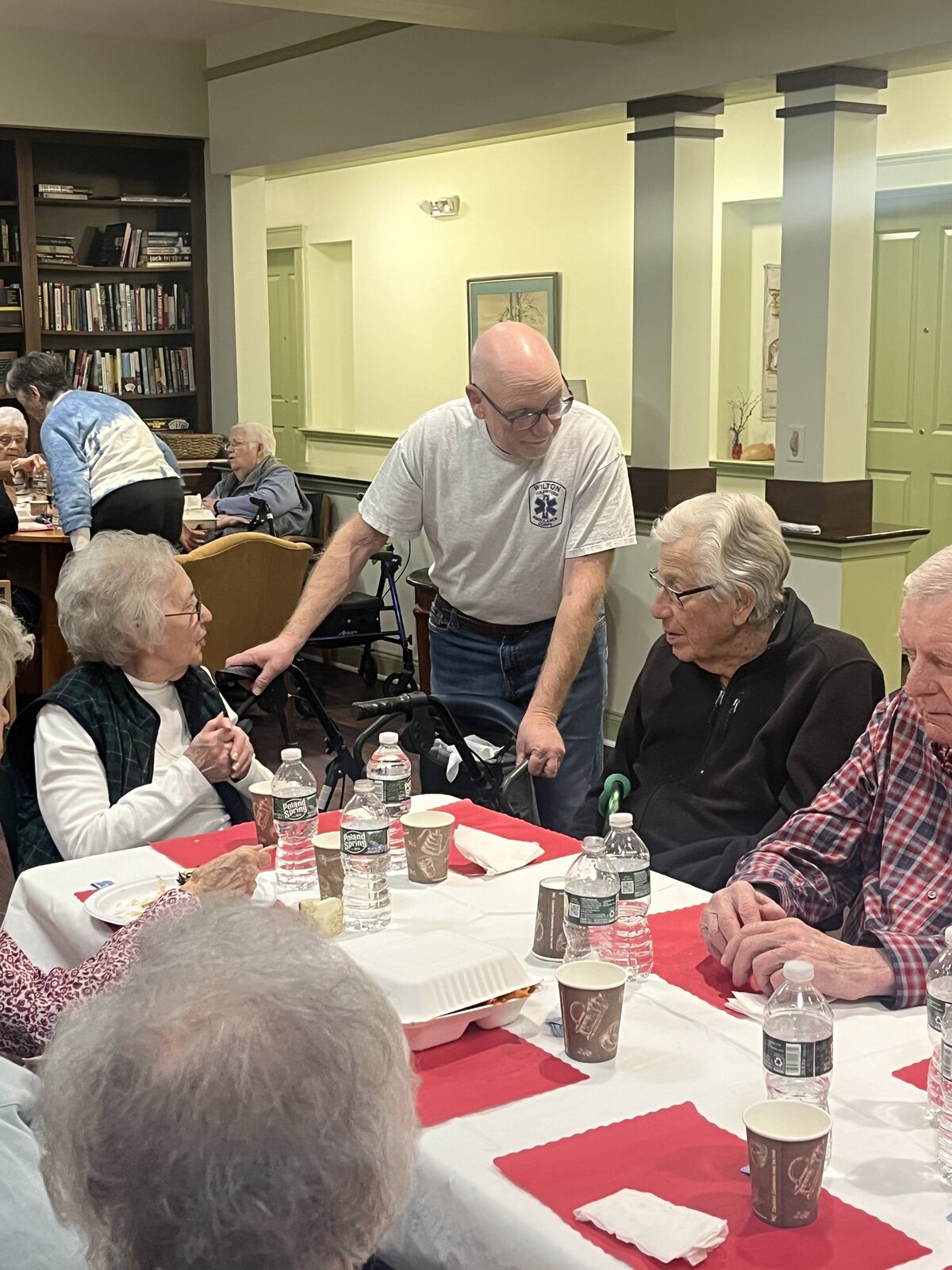 WVAC Hosts Dinner for Residents at Wilton Commons (21 Station Rd) gallery image 4