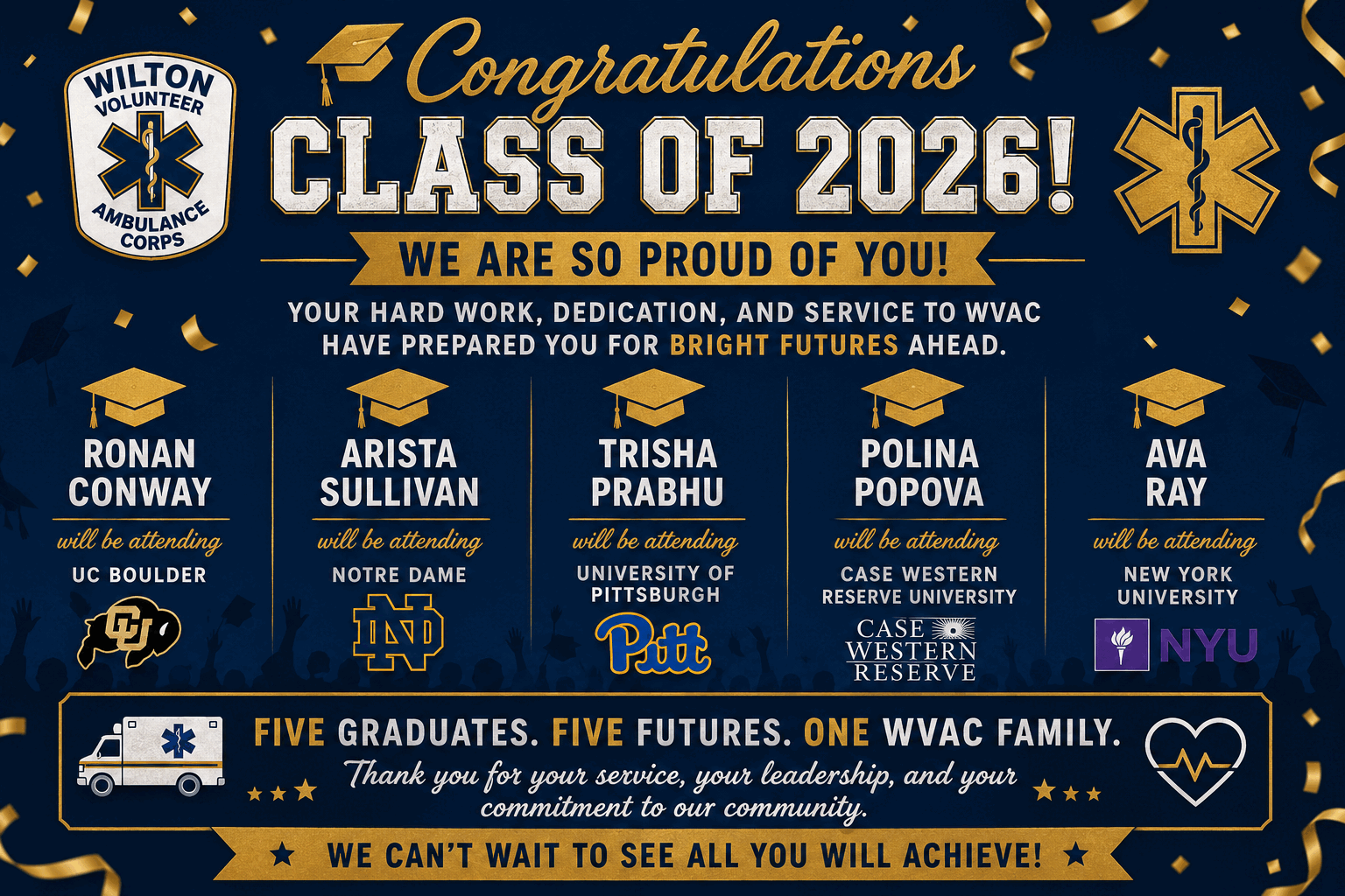 Congratulations to the Class of 2026!